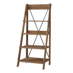 68.25" Boho 4 Tier Solid Wood Ladder Bookshelf Plant Stand - Saracina Home 23 68.25" Boho 4 Tier Solid Wood Ladder Bookshelf Plant Stand - Saracina Home -Baxton Studio Store GUEST c869c4b2 7d23 4772 9ba1 7d8e83863675