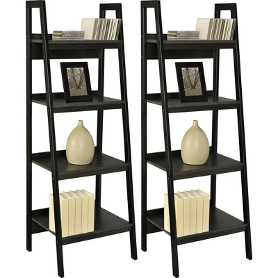 Viewfield 4 Shelf Ladder Bookcase Bundle - Room & Joy 9 Viewfield 4 Shelf Ladder Bookcase Bundle - Room & Joy - Image 7