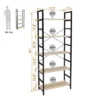 Bestier 5 Tier Adjustable Multifunctional Storage Display Bookcase 26 Inch -Baxton Studio Store GUEST c9a913c5 7407 4bb4 952e 9baf596cec27