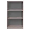 42" Central 3 Shelf Bookcase Latte - Niche -Baxton Studio Store GUEST cb4365e7 813f 4e3e a923 25c38d263f11
