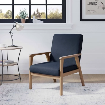 Lara Exposed Arm Accent Chair - Brookside Home 3 Lara Exposed Arm Accent Chair - Brookside Home