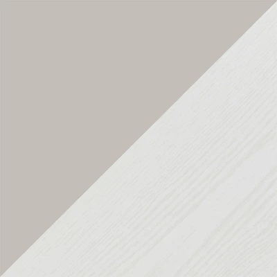 Kelly Accent Cabinet White/Taupe - Paris Hilton X The Novogratz 11 Kelly Accent Cabinet White/Taupe - Paris Hilton X The Novogratz - Image 9