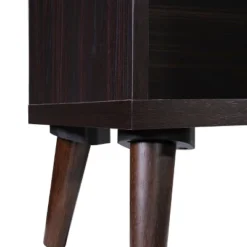 77.32" Elouera Mid Century Bookcase Walnut - Christopher Knight Home -Baxton Studio Store GUEST d288fddd b709 4e51 94e0 b755fbdb322b