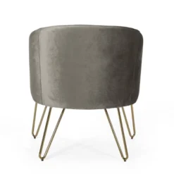 Grelton Modern Glam Velvet Club Chair With Hairpin Legs - Christopher Knight Home 16 Grelton Modern Glam Velvet Club Chair With Hairpin Legs - Christopher Knight Home -Baxton Studio Store GUEST d2b5ea5a 6824 4485 8636 0e620a62ed8b