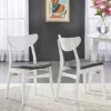 Set Of 2 Tania Dining Chairs White - Buylateral 1 Set Of 2 Tania Dining Chairs White - Buylateral -Baxton Studio Store GUEST d35bed80 d080 4000 9203 d989e7455812