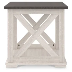 Dorrinson End Side Table White/Black/Gray - Signature Design By Ashley 13 Dorrinson End Side Table White/Black/Gray - Signature Design By Ashley -Baxton Studio Store GUEST d6b9160b 1fec 4cf2 8ad9 bdb56b24f01c