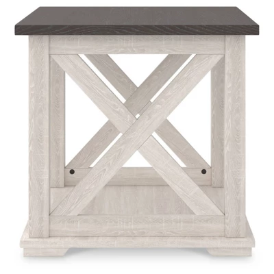 Dorrinson End Side Table White/Black/Gray - Signature Design By Ashley 7 Dorrinson End Side Table White/Black/Gray - Signature Design By Ashley - Image 5