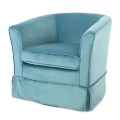 Cecilia Fabric Swivel Club Chair - Christopher Knight Home 14 Cecilia Fabric Swivel Club Chair - Christopher Knight Home -Baxton Studio Store GUEST da696d48 0ff5 4cc4 a6f7 4dd940a34c6e