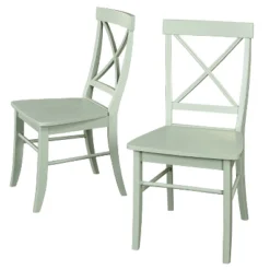 Set Of 2 Albury Cross Back Dining Chairs - Buylateral 18 Set Of 2 Albury Cross Back Dining Chairs - Buylateral -Baxton Studio Store GUEST da994b99 26ab 42cf 8ec0 1927c68a3ced