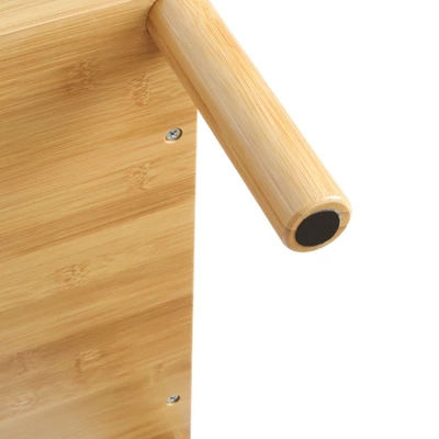 Aash 3-drawer Environmentally Friendly Bamboo Ccent Cabinet With Storage, Pale Yellow Finish- The Pop Maison 10 Aash 3-drawer Environmentally Friendly Bamboo Ccent Cabinet With Storage, Pale Yellow Finish- The Pop Maison - Image 8