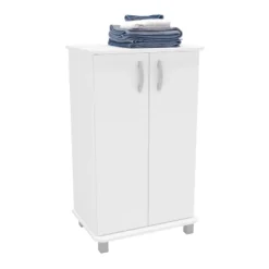 Michigan 2 Door Storage Cabinet White - Polifurniture -Baxton Studio Store GUEST dd0772ce f7ea 48af a936 b6bd1c9822e6