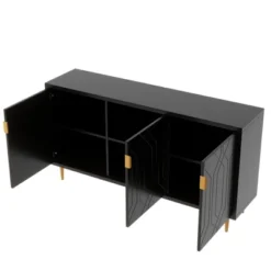 Modern Storage Sideboard With Adjustable Shelves - ModernLuxe -Baxton Studio Store GUEST de8ed30f 596f 4454 8b51 a00f32bf3ea0