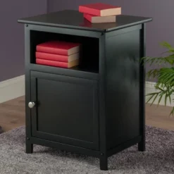 End Table - Black - Winsome -Baxton Studio Store GUEST defca446 7d72 4b47 be18 efd022ca808e