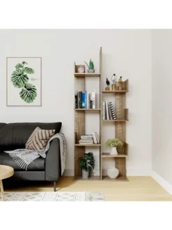 Year Color Rustic Wood Freestanding Industrial Bookshelf For Storage In Bedroom, Living Room, And Office 9 Year Color Rustic Wood Freestanding Industrial Bookshelf For Storage In Bedroom, Living Room, And Office -Baxton Studio Store GUEST df446774 7efa 4eb3 b628 2b21cfd7f7cc