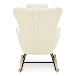 Teddy Tufted Rocking Chair With Rubber Legs - ModernLuxe -Baxton Studio Store GUEST e2fd4ed9 2a75 4a3d ad29 dbfa65e79e28