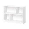 Kids' Horizontal Bookcase With Cubbies White - RiverRidge Home -Baxton Studio Store GUEST e34109ad d2d5 49d1 bfc6 db8490437973