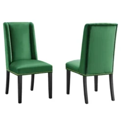 Set Of 2 Baron Performance Velvet Dining Chairs - Modway -Baxton Studio Store GUEST e35f255d 249c 40f4 89b5 b162566669ca
