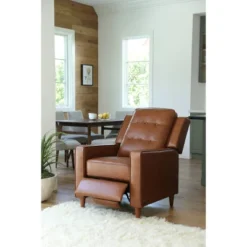 Holt Mid-Century Pushback Recliner Camel - Abbyson Living -Baxton Studio Store GUEST e5059c23 f5d8 479c b389 eeffb0f73a42