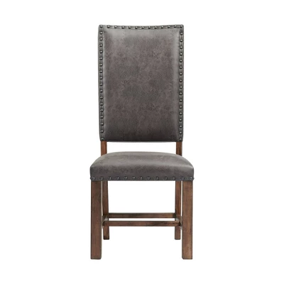 Set Of 2 Hayward Tall Back Side Chair Set Walnut - Picket House Furnishings 4 Set Of 2 Hayward Tall Back Side Chair Set Walnut - Picket House Furnishings - Image 2