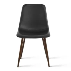 Set Of 4 Bingo Faux Leather Dining Chair Walnut Leg-Maison Boucle 14 Set Of 4 Bingo Faux Leather Dining Chair Walnut Leg-Maison Boucle -Baxton Studio Store GUEST e53de9cc d469 47dc bf88 421e7ce03191