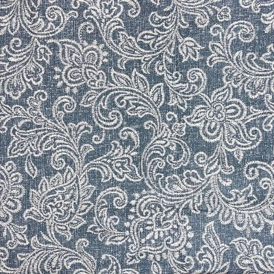 Classic Swoop Arm Chair Jacobean Print Denim - HomePop 10 Classic Swoop Arm Chair Jacobean Print Denim - HomePop - Image 8