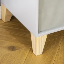 HOMCOM 47" Kids Reading Nook Organizer, Freestanding 15-Cubby Bookcase Storage Cabinet With Cushioned Seat For Toys, Books, Clothes -Baxton Studio Store GUEST e580a450 6c84 4e5a b94d 027f53b0d5c3