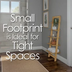 Hastings Home 5-Tier Bookshelf - 50" Tall, Pickled Oak Wood Finish 8 Hastings Home 5-Tier Bookshelf - 50" Tall, Pickled Oak Wood Finish -Baxton Studio Store GUEST e65f0af4 b47d 4590 b8bc 11a5fff7b241