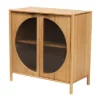 Naresh Bamboo Wood 2 Door Storage Cabinet Natural Brown - Baxton Studio 2 Naresh Bamboo Wood 2 Door Storage Cabinet Natural Brown - Baxton Studio -Baxton Studio Store GUEST e80711c7 1c10 4aad be6b 31988661b0f3