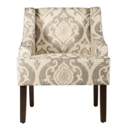 Classic Swoop Accent Armchair - HomePop 24 Classic Swoop Accent Armchair - HomePop -Baxton Studio Store GUEST e832b6f3 c1d4 4d33 b896 2a373b9d2781