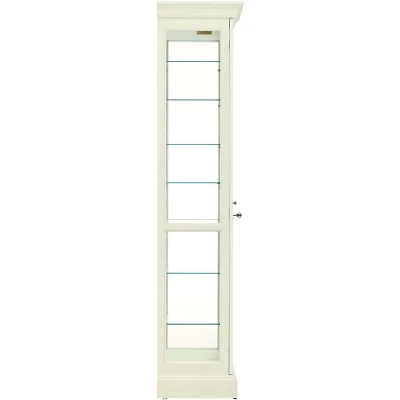 Howard Miller 680662 Howard Miller Chesterbrook V Curio Cabinet 680662 Aged Linen 4 Howard Miller 680662 Howard Miller Chesterbrook V Curio Cabinet 680662 Aged Linen - Image 2