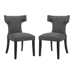 Set Of 2 Curve Dining Side Chair Fabric - Modway 13 Set Of 2 Curve Dining Side Chair Fabric - Modway -Baxton Studio Store GUEST ed63ffa2 b7f5 4440 aa71 6c68102c8412