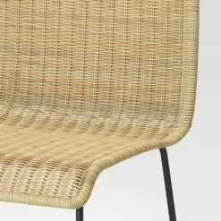 Chapin Modern Woven Dining Chair With Metal Legs Threshold - Threshold™ -Baxton Studio Store GUEST edd3055c 4d78 4f07 abec 88f993b3ae73
