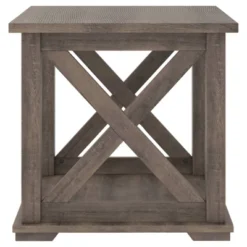 Arlenbry Square End Table Gray - Signature Design By Ashley -Baxton Studio Store GUEST ede9eba8 9521 4133 bcea ffaf02033ebf