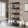 70" Canal Street 5 Shelf Bookshelf Northern Oak Finish - Sauder 2 70" Canal Street 5 Shelf Bookshelf Northern Oak Finish - Sauder -Baxton Studio Store GUEST edea9b3f f168 4bf3 9304 476114e869e9