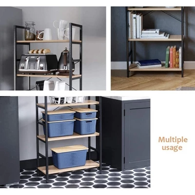 Bestier 5 Tier Adjustable Multifunctional Storage Display Bookcase 26 Inch 4 Bestier 5 Tier Adjustable Multifunctional Storage Display Bookcase 26 Inch - Image 2