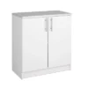 Elite 16" Deep Home Storage Base Cabinet With Melamine Countertop - Prepac -Baxton Studio Store GUEST f049c5f0 b3d4 413d 8d41 04ae2130d3b9