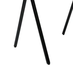 Gurley Handcrafted Modern Industrial Mango Wood Side Table Gray/Black - Christopher Knight Home -Baxton Studio Store GUEST f083b4ae ab42 43df a7dd dadc91be420a