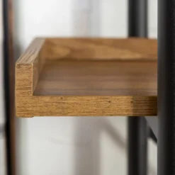 68" 5 Tray Shelf Urban Pipe X Back Bookshelf - Saracina Home 16 68" 5 Tray Shelf Urban Pipe X Back Bookshelf - Saracina Home -Baxton Studio Store GUEST f414af8b f462 42d1 a49d bd9647b53dec