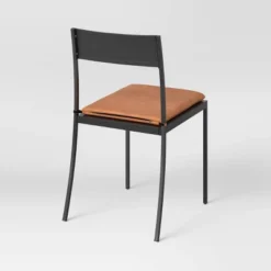 Clion Metal Dining Chair Black/Caramel Faux Leather - Threshold™ 9 Clion Metal Dining Chair Black/Caramel Faux Leather - Threshold™ -Baxton Studio Store GUEST f458a01c d806 4965 abc0 b6fcfff52698