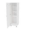 Paris 1 Door Storage Cabinet White - Polifurniture -Baxton Studio Store GUEST f87c3662 46db 489f 84dc c46a26c823ae