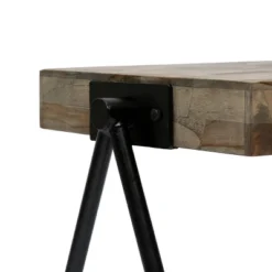 Gurley Handcrafted Modern Industrial Mango Wood Side Table Gray/Black - Christopher Knight Home -Baxton Studio Store GUEST f92ebf66 e76c 4d93 9ce6 7b3330dd2e3e