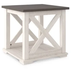 Dorrinson End Side Table White/Black/Gray - Signature Design By Ashley 10 Dorrinson End Side Table White/Black/Gray - Signature Design By Ashley -Baxton Studio Store GUEST f9457530 4f8b 4e2a b797 89e0dc6230b7