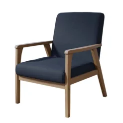 Lara Exposed Arm Accent Chair - Brookside Home 15 Lara Exposed Arm Accent Chair - Brookside Home -Baxton Studio Store GUEST fa050b12 0ea8 4127 8574 86c95f912be1