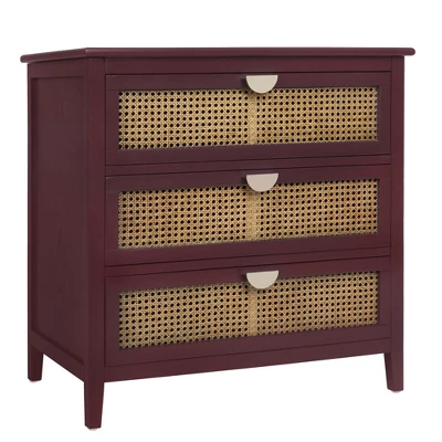 Archie Ash Wood Veneer 3-drawer And Pine Legs Accent Cabinet With Storage- The Pop Maison 6 Archie Ash Wood Veneer 3-drawer And Pine Legs Accent Cabinet With Storage- The Pop Maison - Image 4