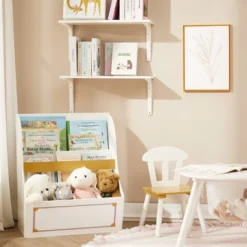Fantasy Fields - Versailles Stage Display Bookcase Kids Furniture - White -Baxton Studio Store GUEST fdd13fa3 8d7c 4986 be43 4981a2803218