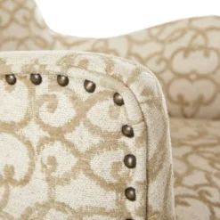 Set Of 2 Shin Arm Dining Chair Tan -Baxton Studio Store GUEST fe419504 5024 4635 a7e3 cb343e0a2d82