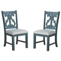 Set Of 2 Lexin Padded Dining Side Chairs - MiBasics -Baxton Studio Store GUEST fec6fdae 4c71 4f5c bd9c 722a69c3f32e